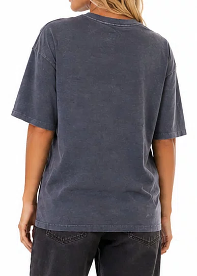 Camiseta Feminina Hurley Surf Manga Curta Estampada - Roxo