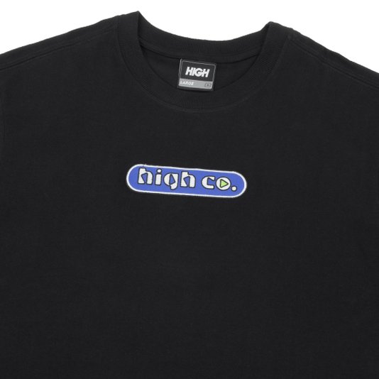 Camiseta High PLAYGROUND - Preto