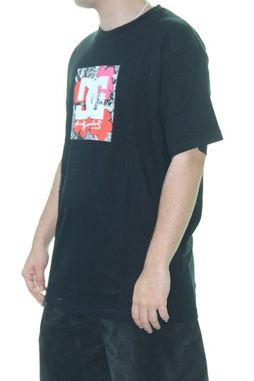 Camiseta Importada Masculina DC Aw Life And Death Manga Curta Estampada - Preto