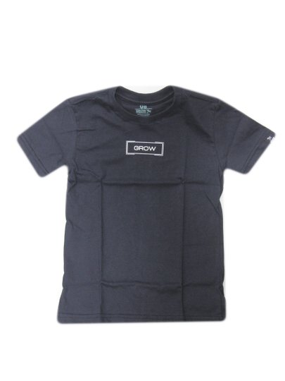 Camiseta Infantil Grow Square - Preto
