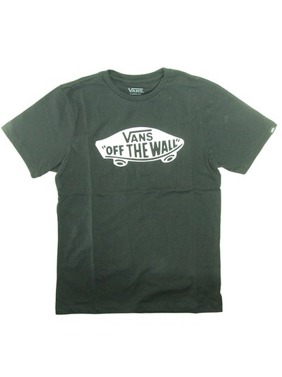 Camiseta Infantil Vans OTW Boys Manga Curta Estampada - Preto