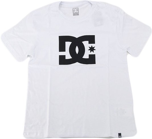 Camiseta Juvenil DC Star TN Manga Curta Estampada - Branco