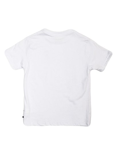 Camiseta Juvenil Session Logo Skate Manga Curta Estampada - Branco