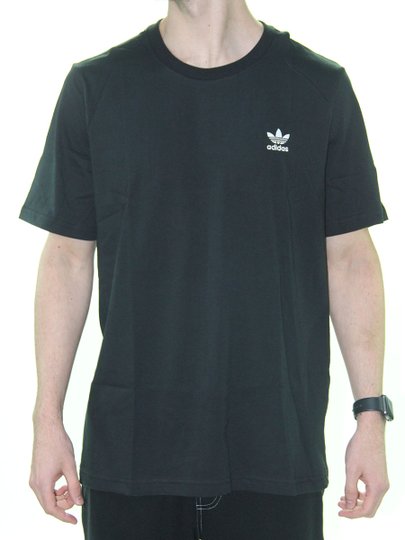 Camiseta Masculina Adidas Essetials Manga Curta - Preto