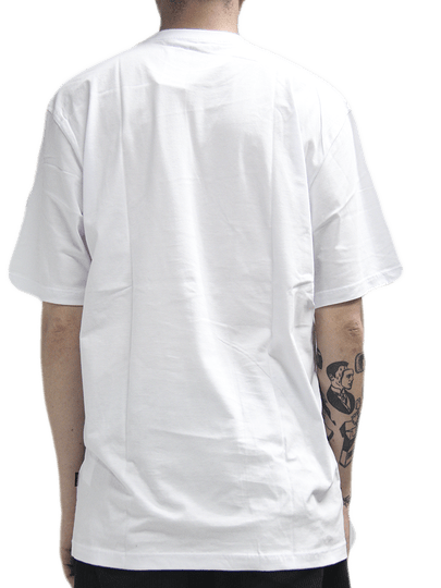 Camiseta Masculina Baw Back To Desert Manga Curta Estampada - Branco