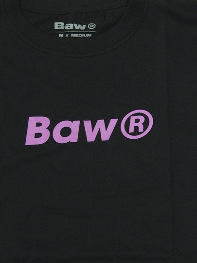 Camiseta Masculina Baw Impact Logo Manga Curta Estampada - Preto