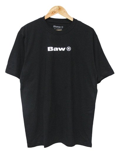 Camiseta Masculina Baw Regular Logo - Preto