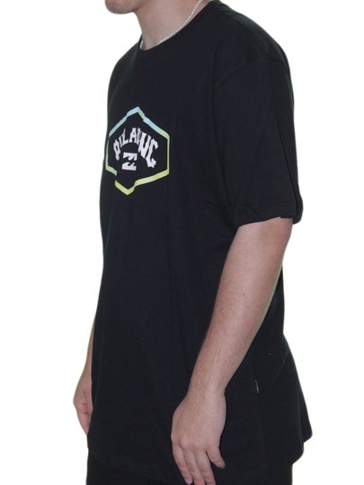 Camiseta Masculina Billabong Exit Arch Manga Curta Estampada