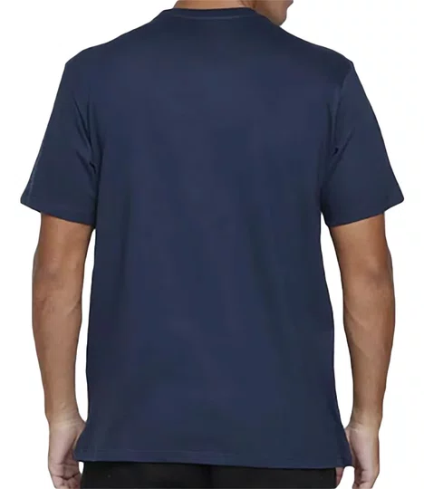 Camiseta Masculina Billabong Mid Arch Manga Curta Estampada - Marinho