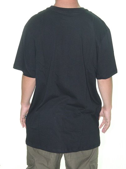 Camiseta Masculina Billabong United Manga Curta Estampada - Preto