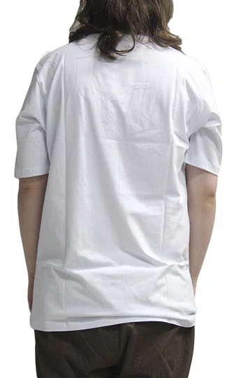 Camiseta Masculina Blaze Pipe Embroidery Manga Curta Estampada - Branco