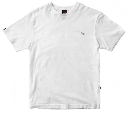 Camiseta Masculina Blaze Small Pipe Manga Curta Estampada - Branco