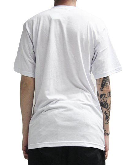 Camiseta Masculina Blinca Brooklyn Manga Curta Estampada - Branco