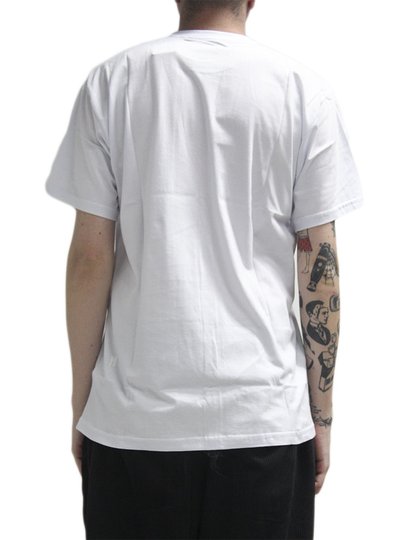 Camiseta Masculina Blinca Calles Manga Curta Estampada - Branco