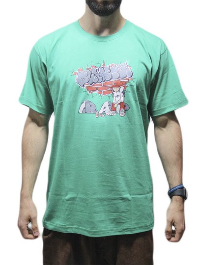 Camiseta Masculina Blinca Rap - Verde