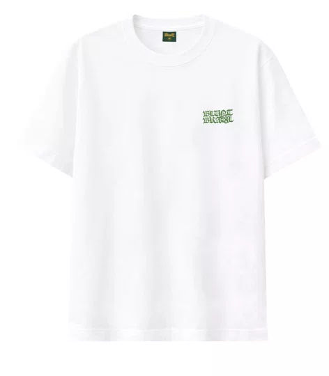 Camiseta Masculina Blunt Basica Historia Manga Curta Estampada - Branco