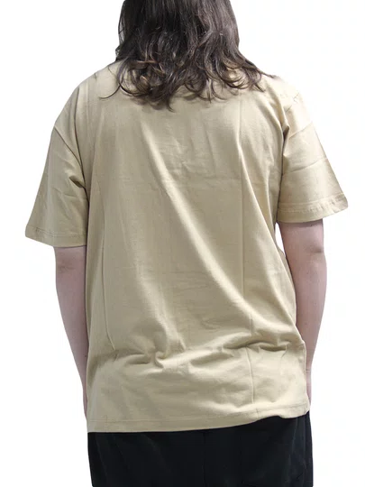 Camiseta Masculina Blunt Box Signature Manga Curta Estampada - Aveia
