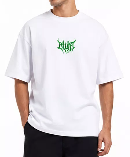 Camiseta Masculina Blunt Over Garrincha Manga Curta Estampada - Branco