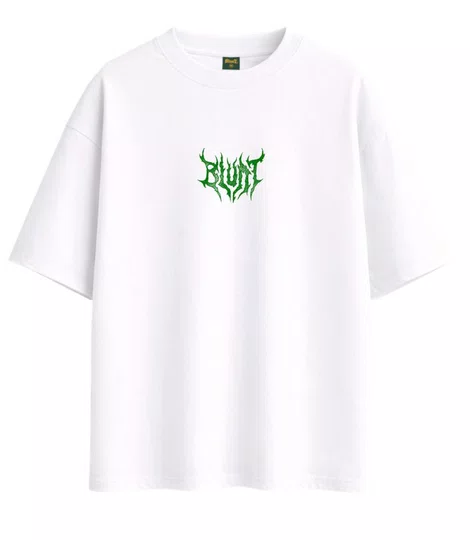 Camiseta Masculina Blunt Over Garrincha Manga Curta Estampada - Branco