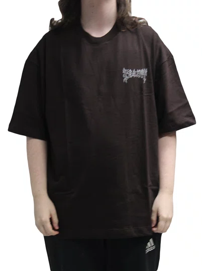 Camiseta Masculina Blunt Over Ultra Manga Curta Estampada - Marrom
