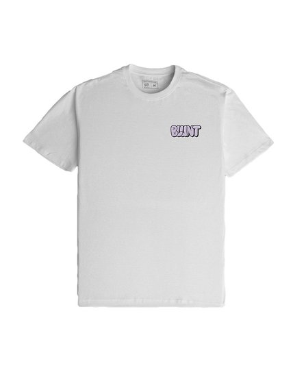 Camiseta Masculina Blunt Popcorn Manga Curta Estampada - New White