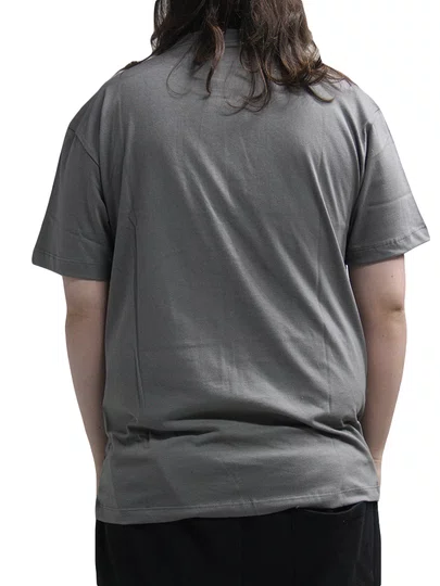 Camiseta Masculina Blunt Regular Studios Manga Curta Estampada - Concreto