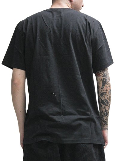 Camiseta Masculina Champion Basket Bridge Manga Curta Estampada - Preto
