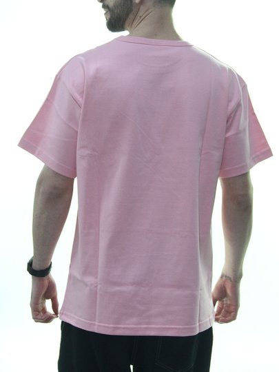 Camiseta Masculina Champion C Logo Manga Curta - Rosa