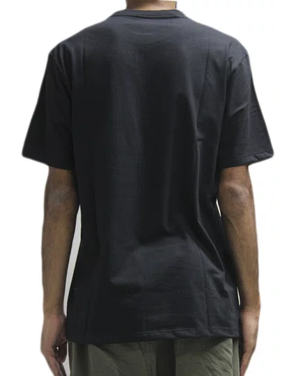 Camiseta Masculina Champion Carry Over Classic Manga Curta Estampada - Preto
