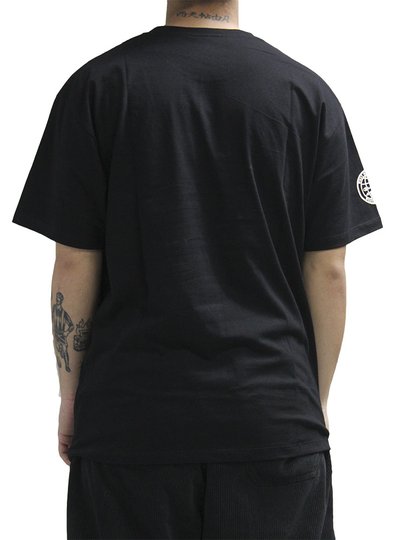 Camiseta Masculina Champion Signature Vintage Manga Curta Estampada - Preto