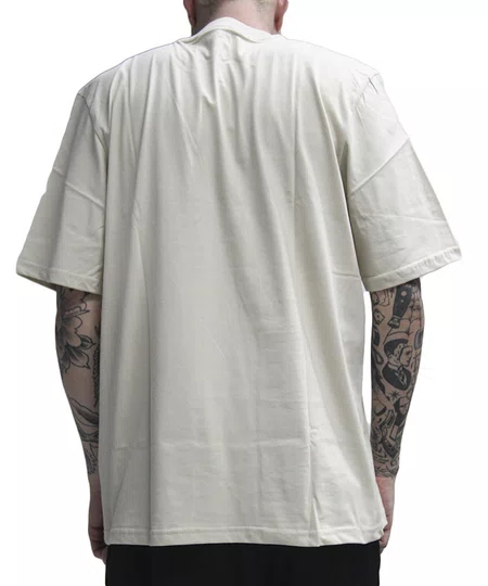 Camiseta Masculina Chocolate Og Chunk Manga Curta Estampada - Areia