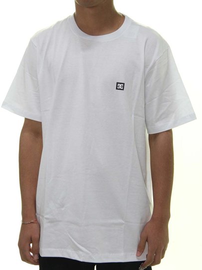 Camiseta Masculina DC Basica M/C Transfer Manga Curta - Branco 