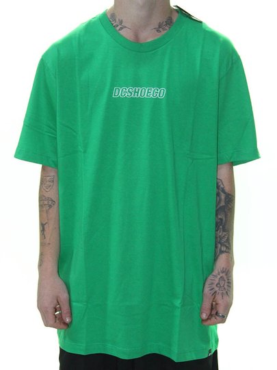Camiseta Masculina DC M/C Downning Manga Curta Estampada - Verde
