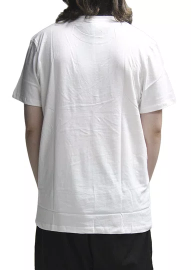 Camiseta Masculina DC Palletline Manga Curta Estampada - Off White