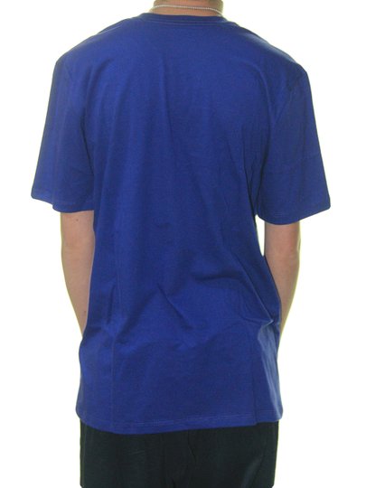 Camiseta Masculina DC Printed Patch Manga Curta Estampada - Royal