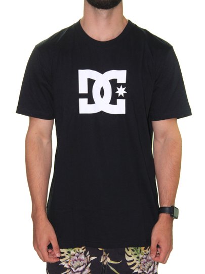 Camiseta Masculina DC Star HSS - Preto