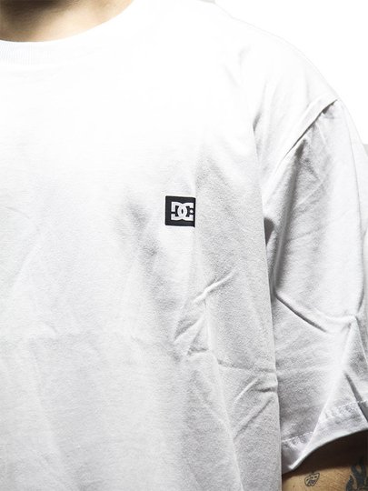 Camiseta Masculina DC Transfer Manga Curta Estampada - Branco
