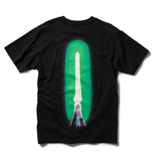 Camiseta Masculina DC X Star Wars Luke Manga Curta Estampada - Preto