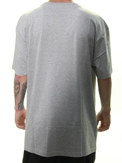 Camiseta Masculina DGK Levels Tee Manga Curta Estampada - Cinza Mesclado