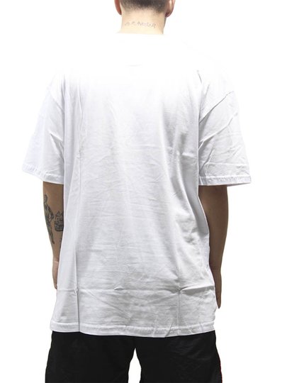 Camiseta Masculina Diamond Og Script Manga Curta Estampada - Branco