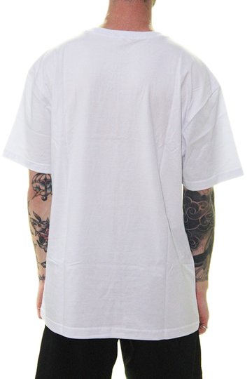 Camiseta Masculina Diamond Reaper Sign Tee Manga Curta Estampada - Branco