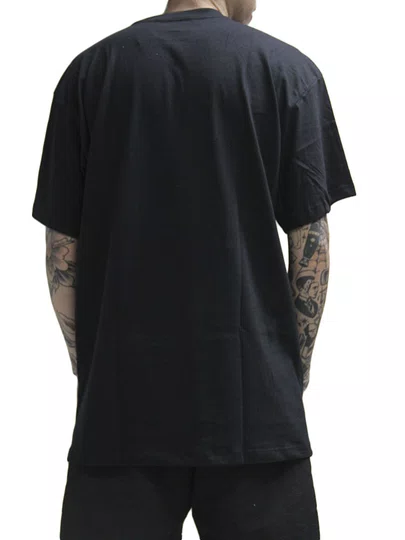 Camiseta Masculina Diamond Shine Manga Curta Estampada - Preto
