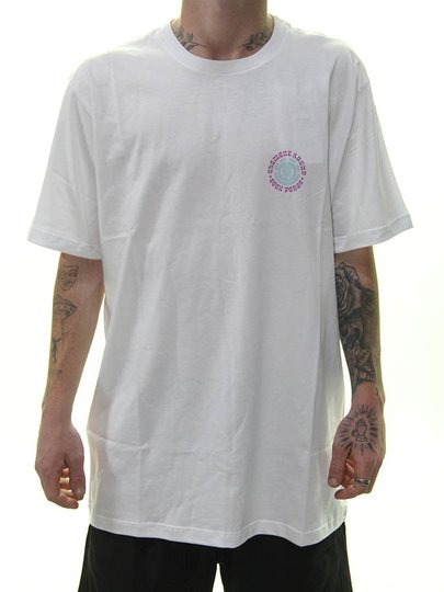 Camiseta Masculina Element M/C Seek Peace Manga Curta - Branco
