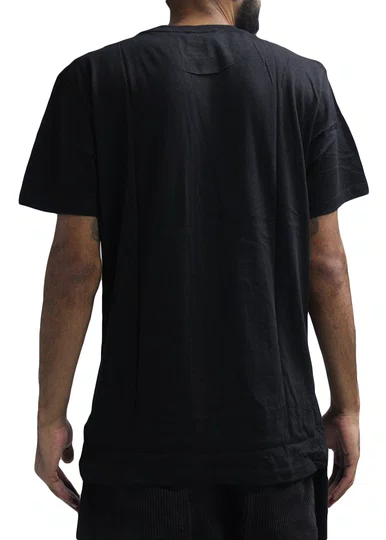 Camiseta Masculina Element Mini Emb Manga Curta Estampada - Preto