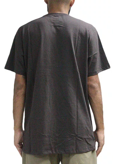 Camiseta Masculina Element Mini Transfer Manga Curta Estampada - Marrom