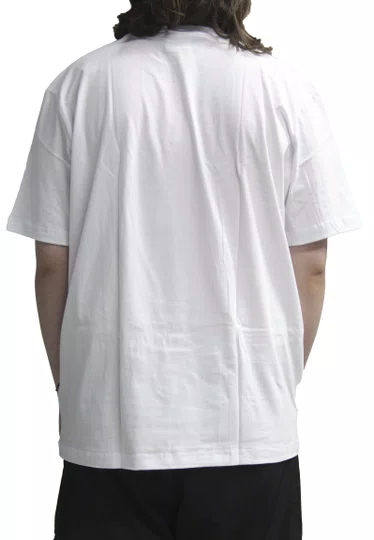 Camiseta Masculina Fila Comfort High Manga Curta Estampada - Branco