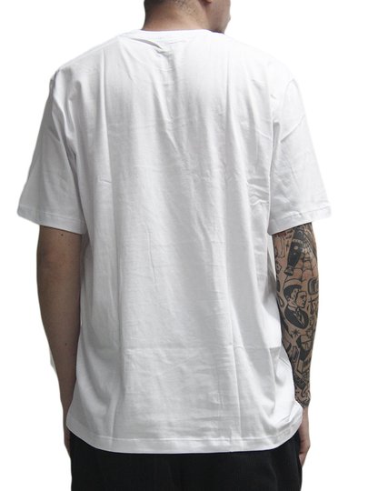 Camiseta Masculina Fila Comfort Manga Curta Estampada - Branco