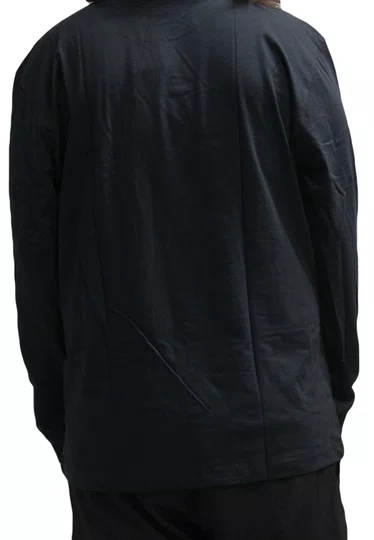 Camiseta Masculina Fila M/L Box Manga Longa Estampada - Preto
