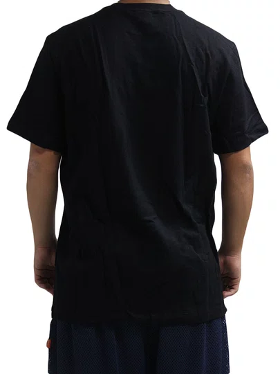 Camiseta Masculina Fila Regular Manga Curta Estampada - Preto