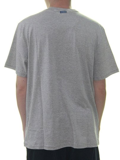 Camiseta Masculina Freesurf California Manga Curta Estampada - Cinza/Mescla